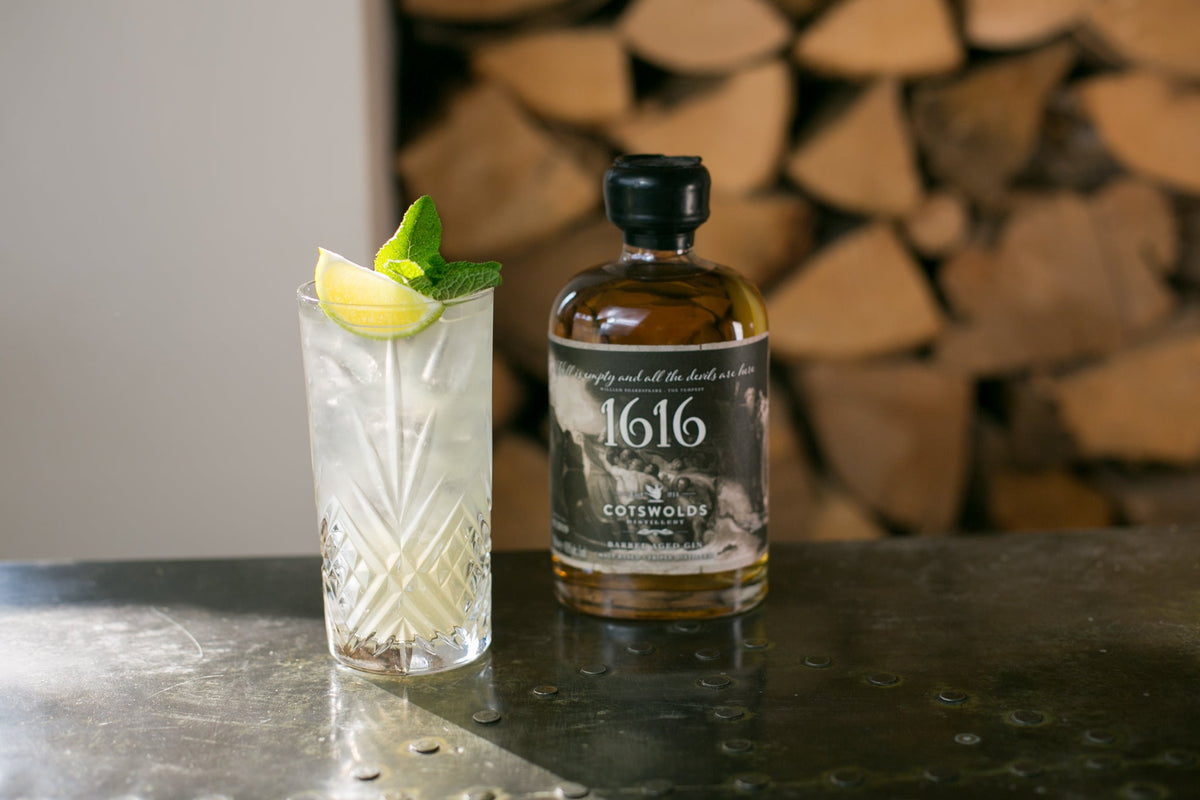 The Legacy of Cotswolds 1616 Barrel Aged Gin