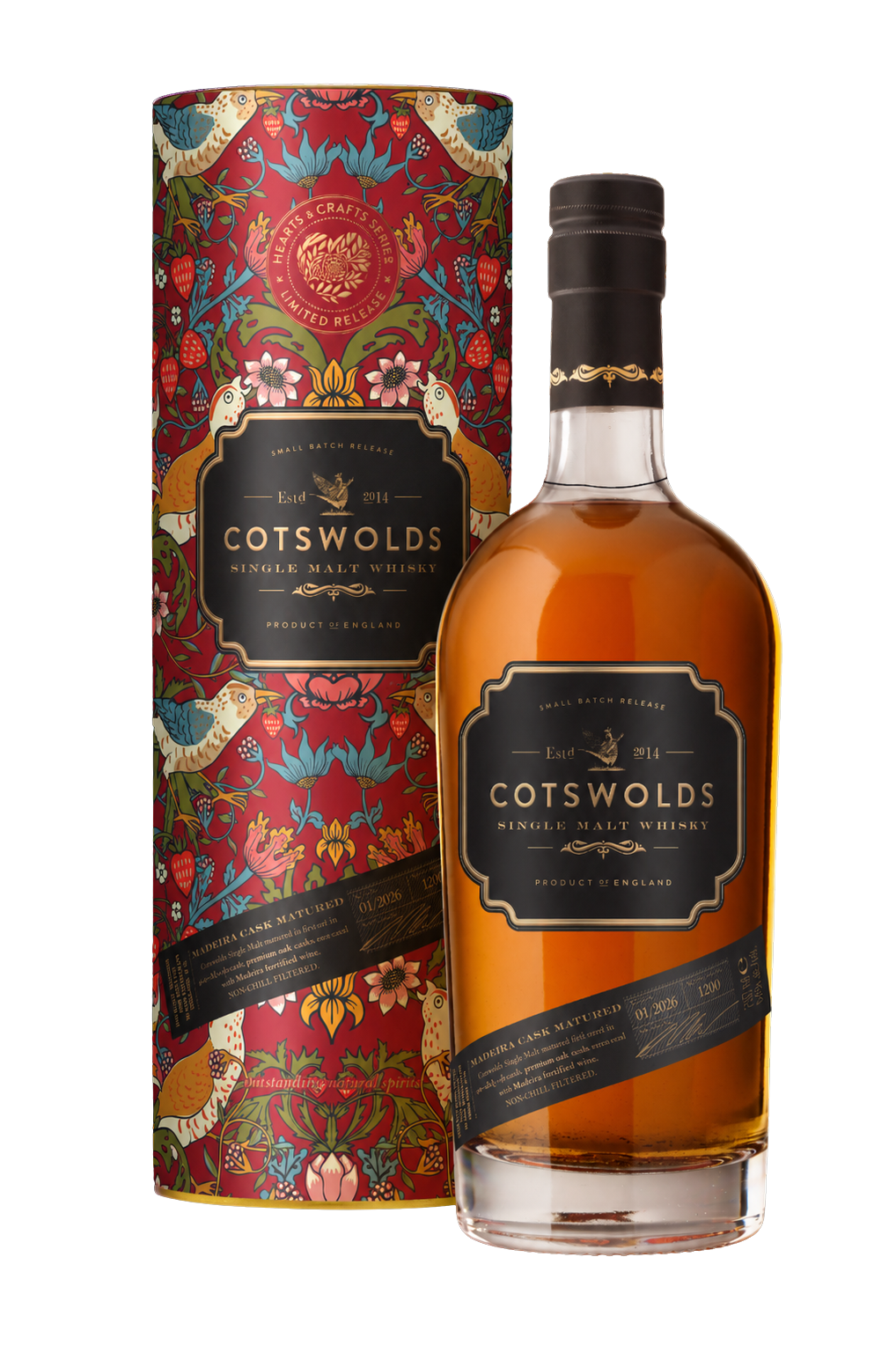 Hearts & Crafts 7 Madeira Cask Single Malt Whisky | Cotswolds