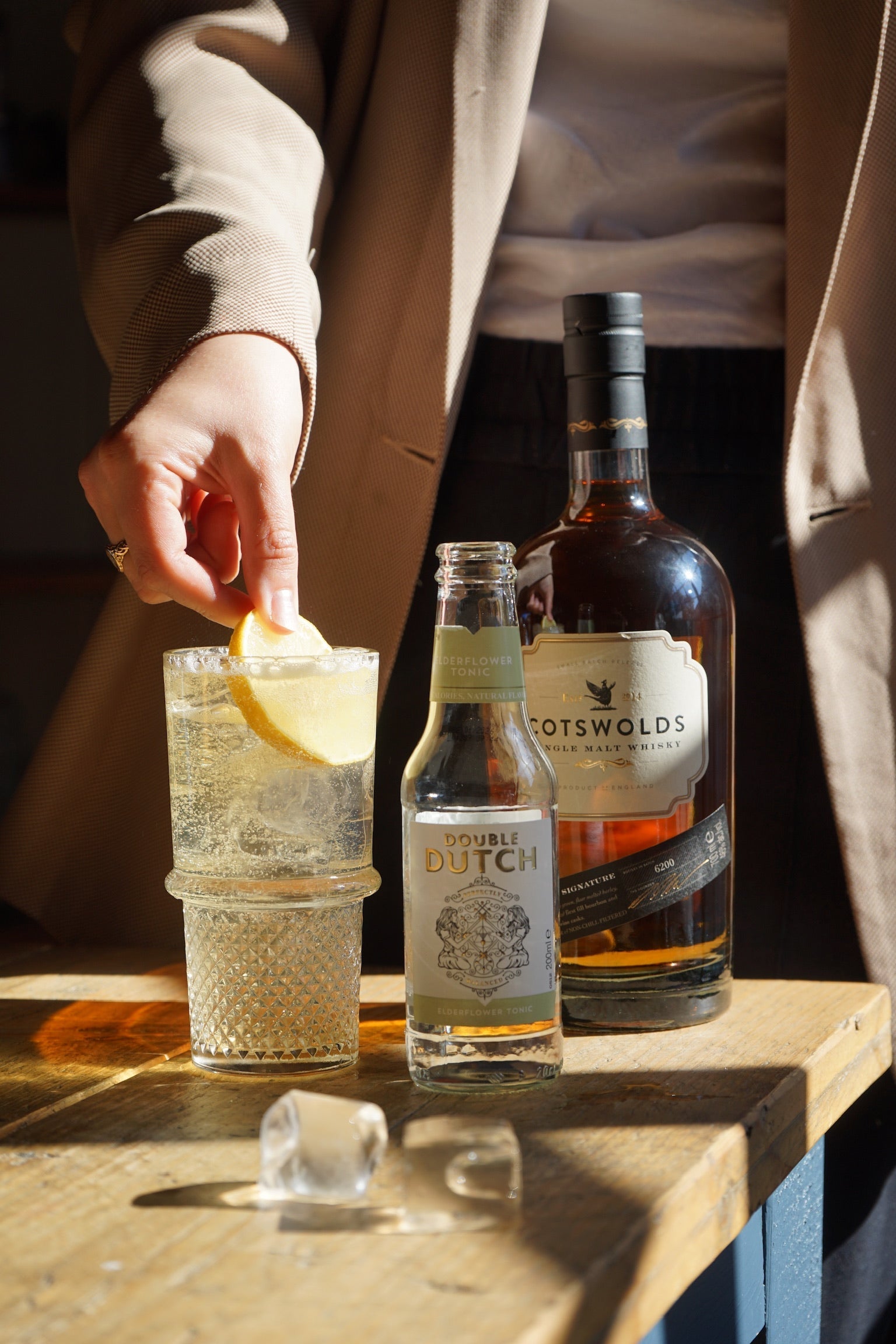 Elderflower Whisky Highball
