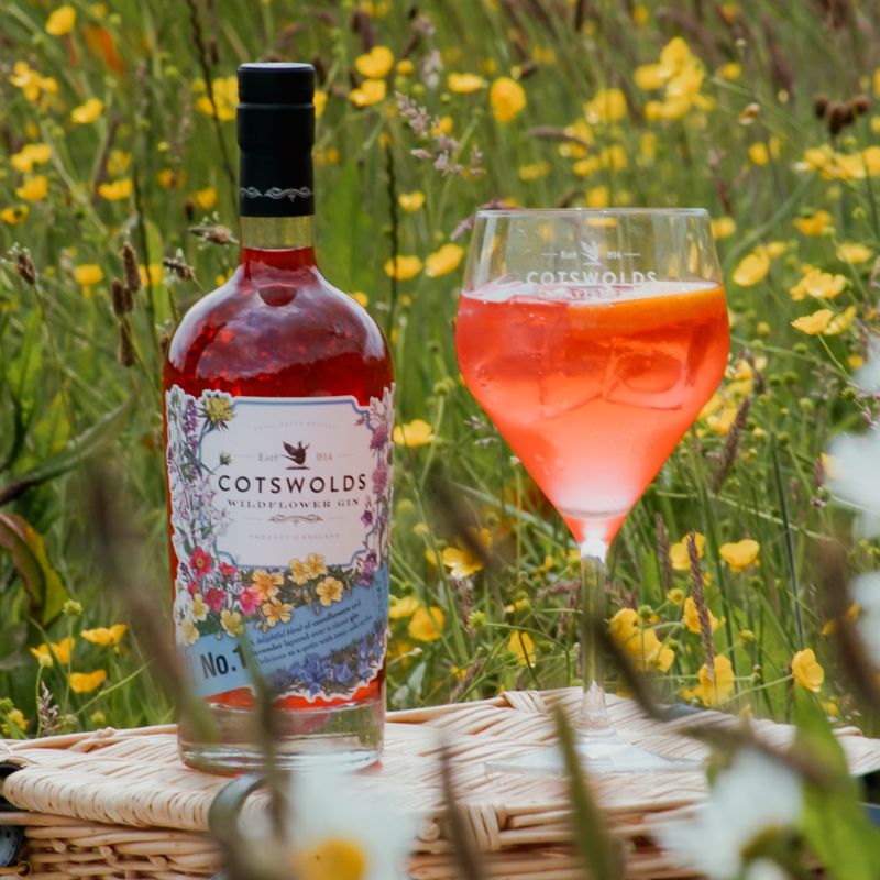 ワイルドフラワーno.285 Cotswolds No.1 Wildflower Gin | Cotswolds Distillery