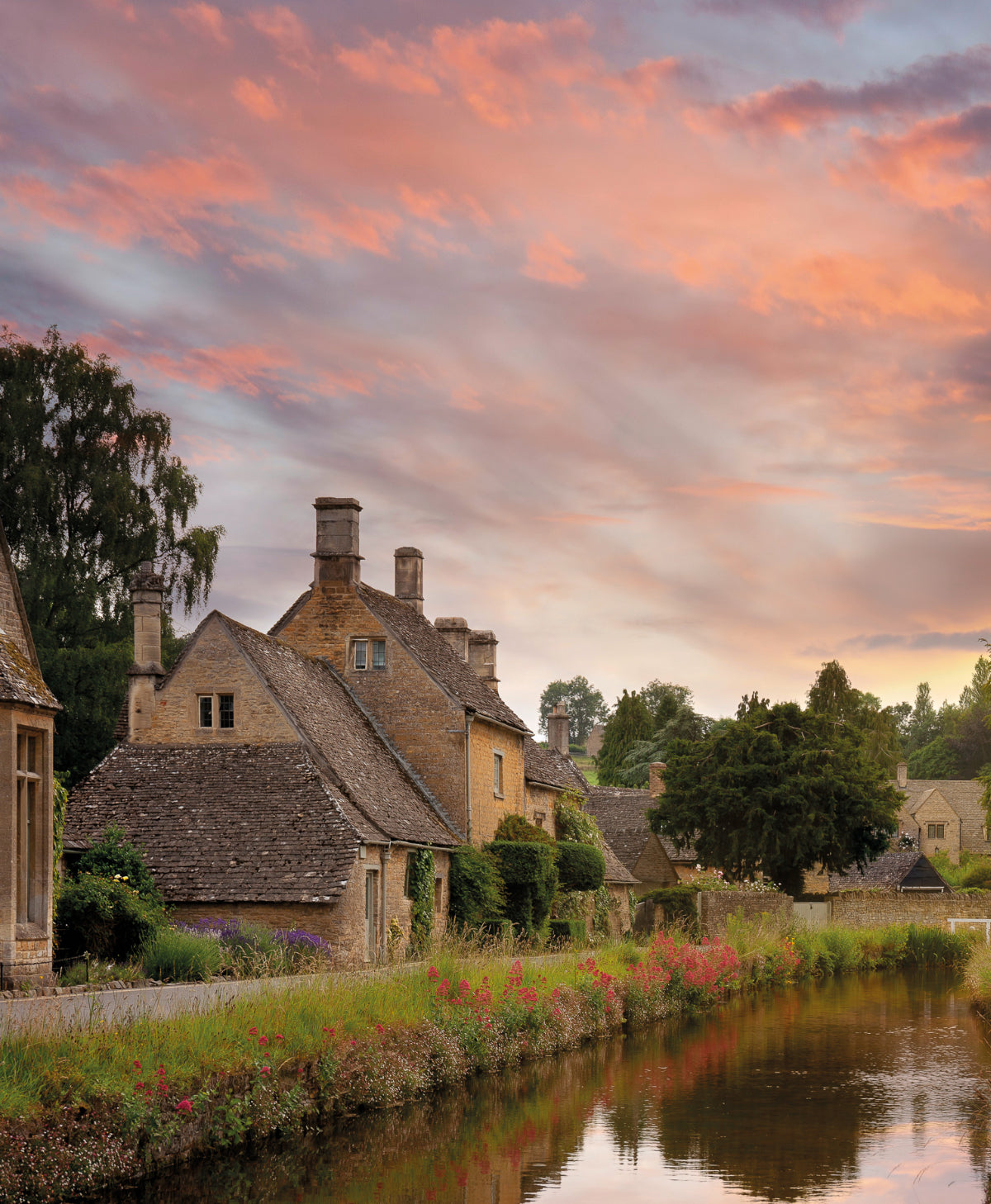 cotswolds at dusk