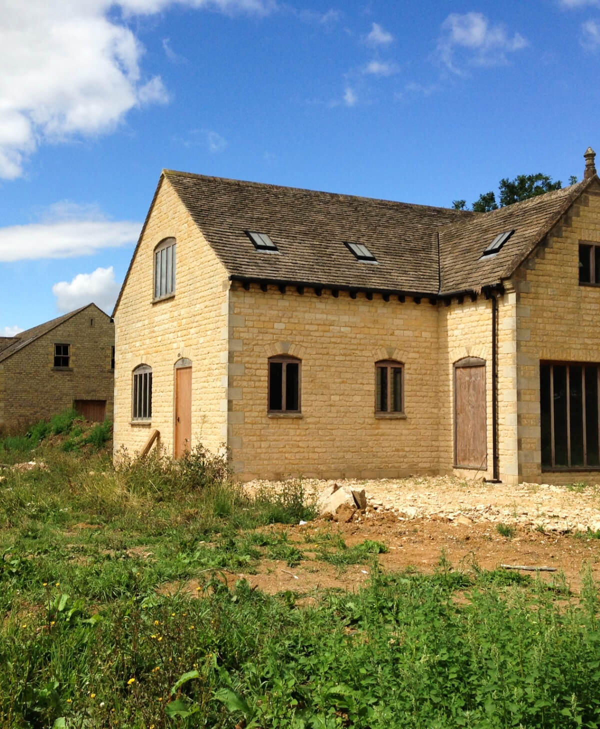 distillery under construction