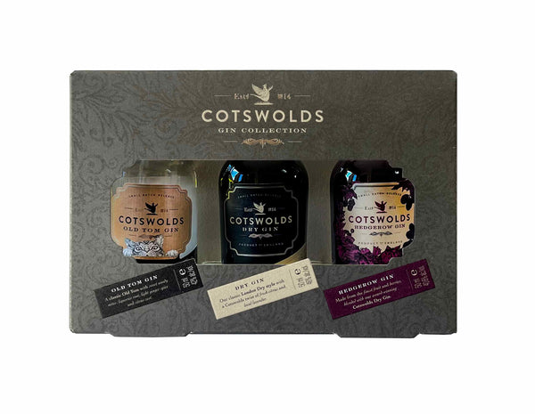 Miniature Cotswolds Gin Trio Gift Set
