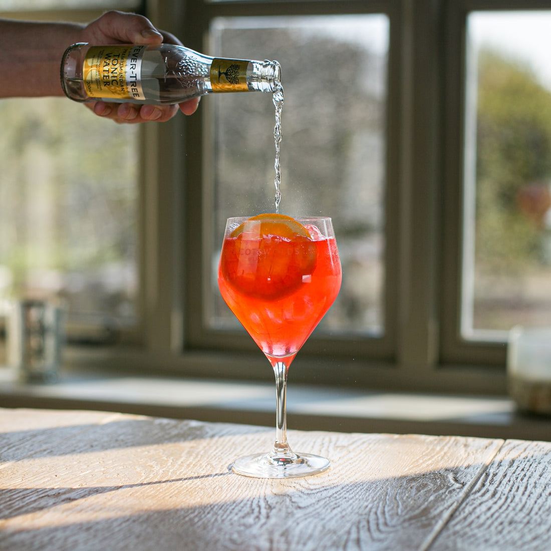 Gin cocktail