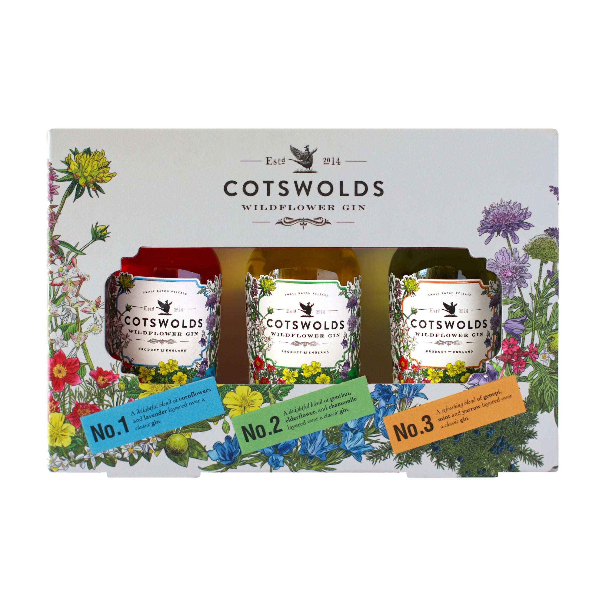 WILDFLOWER GIN TRIO GIFT SET