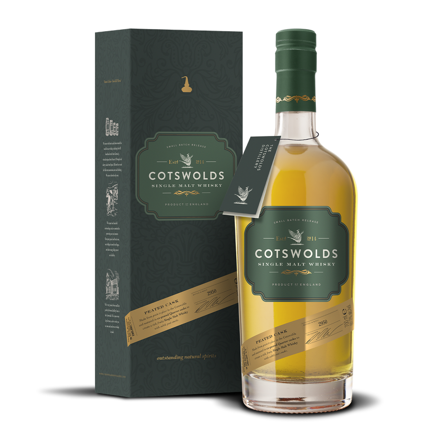 PEATED CASK SINGLE MALT WHISKY