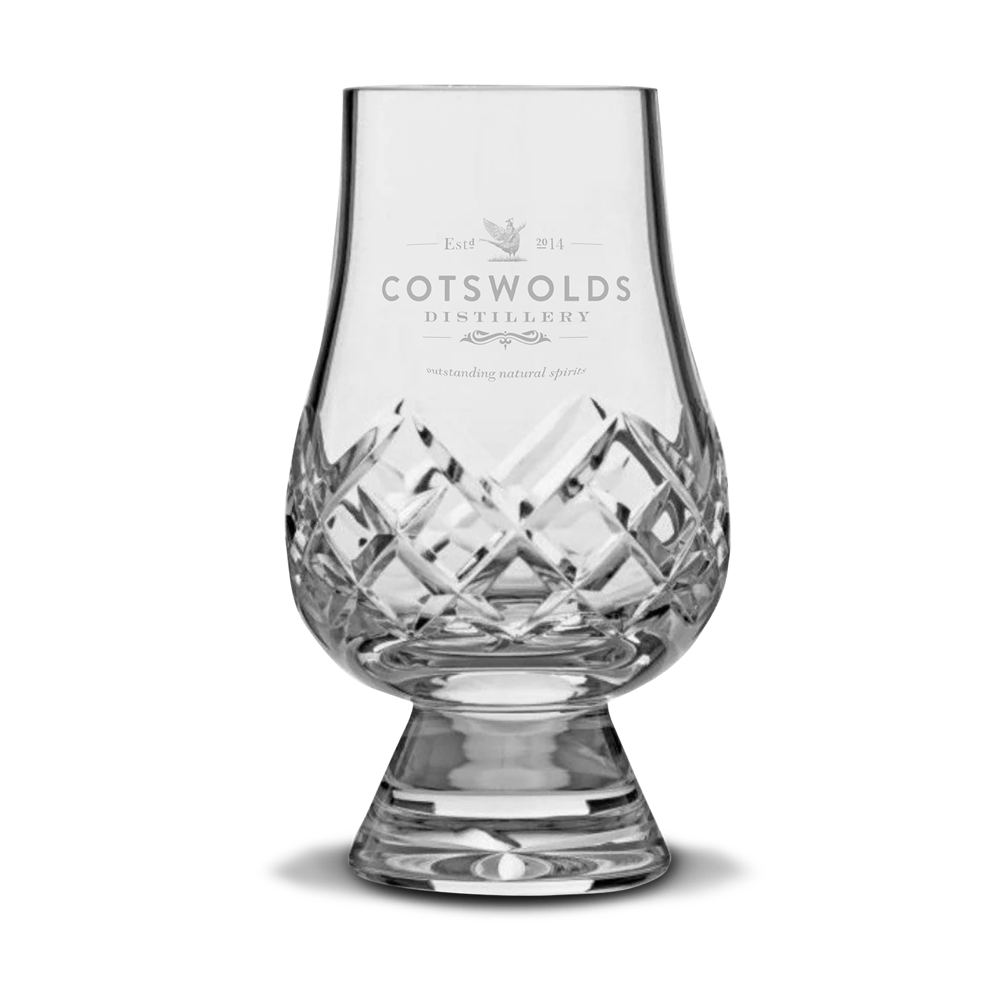 cotswolds distillery crystal cut glencairn glass